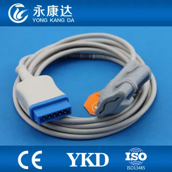 

3pcs/pack Free Shipping,GE-marqutte Reusable 11Pin Adult Finger Soft Tip Spo2 Sensor Probe