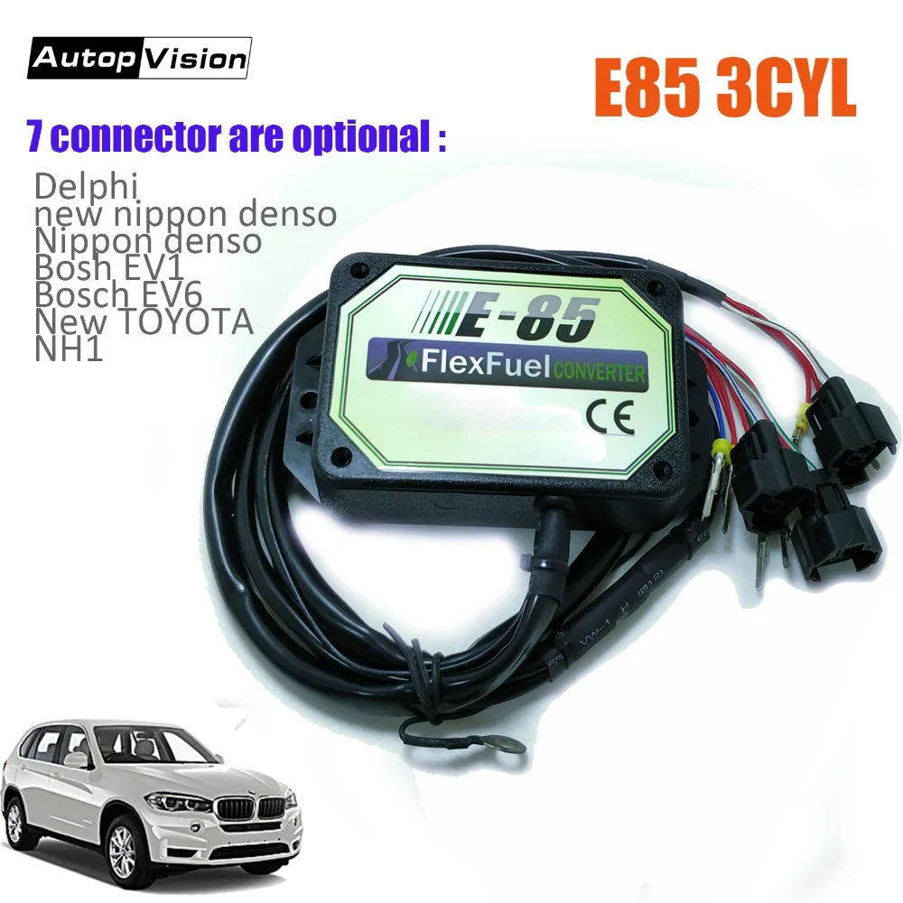 E85 conversion kit 3cyl with Cold Start Asst. biofuel e85, ethanol car