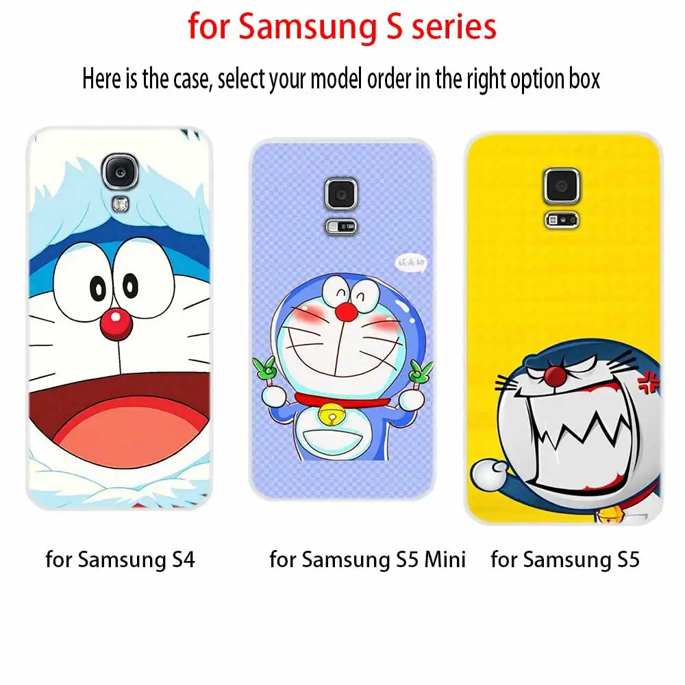 Чехол с узором Doraemon для телефона Samsung Galaxy S8 S9 S10 S20 S30 Plus Uitra Lite Cover S10E S7 Edge Uitra|Бамперы|