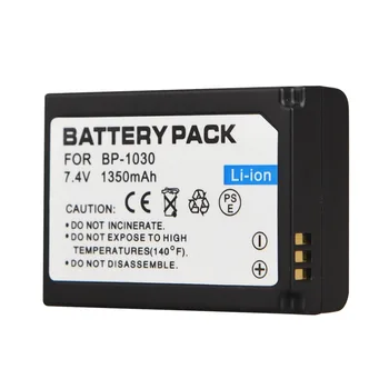 

1pc 1350mAh BP-1030 BP1030 Replacement Camera Battery For Samsung NX200 NX210 NX300 NX1000 NX1100 Rechargeable Digital Battery