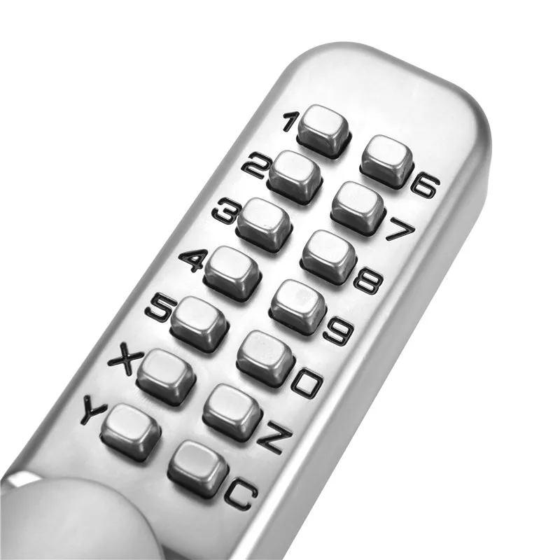 657-B-S Mechanical password door lock-05