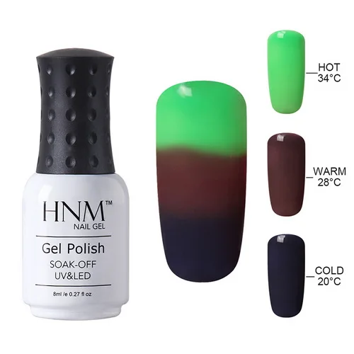 HNM, 8 мл, 32 цвета, термо-лак для ногтей, меняющий температуру, СВЕТОДИОДНЫЙ УФ-лак для ногтей - Цвет: 4227