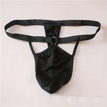 

2017 Gay Men Underwear Jockstrap Mens Thongs G Strings Hoop Hollow Sexy Underwear Men String Mens Thong Underpants