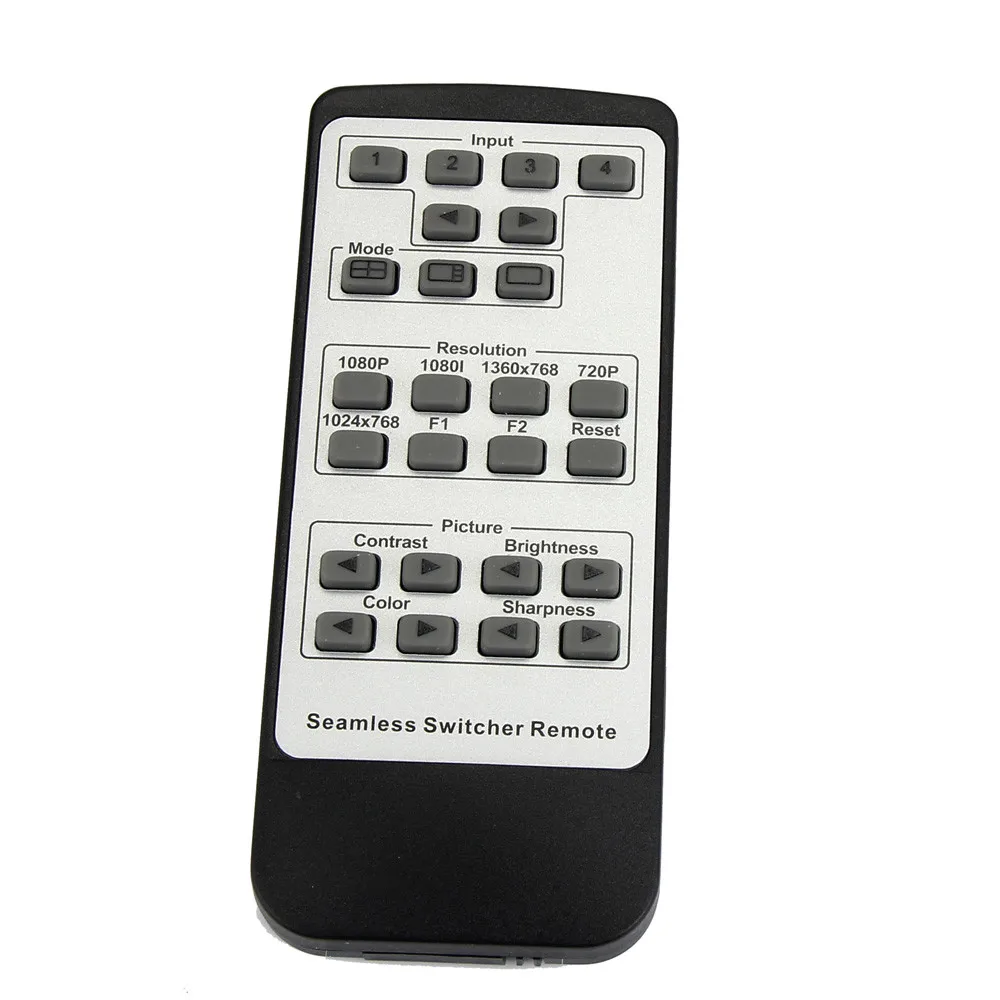 

HDMI switcher transparente 4x1 HDMI Quad Multi-Viewer avec sortie audio RS232 HG dec22 p45