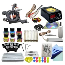 ANMAS RUCCI профессиональная татуировка Вращающаяся ручка наборы Большой 6 видов цветов картридж иглы наборы