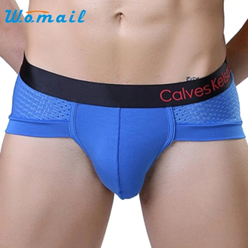 2017 men underwas Sexy Underwear Men's Brief Shorts Bulge ...