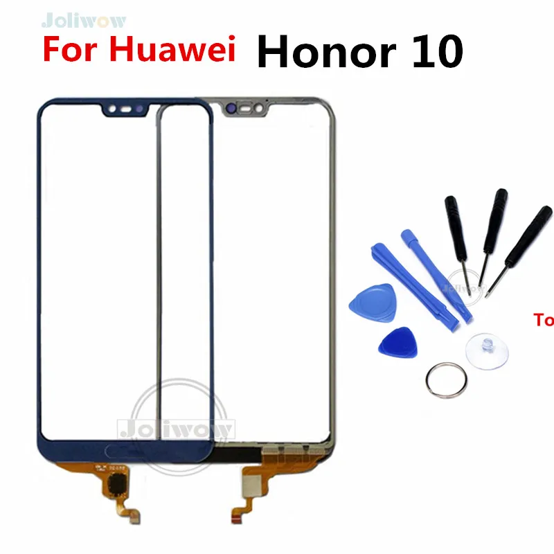 Фонарь сенсорной панели для Huawei Honor 10 сенсорный экран фронтальная стеклянная