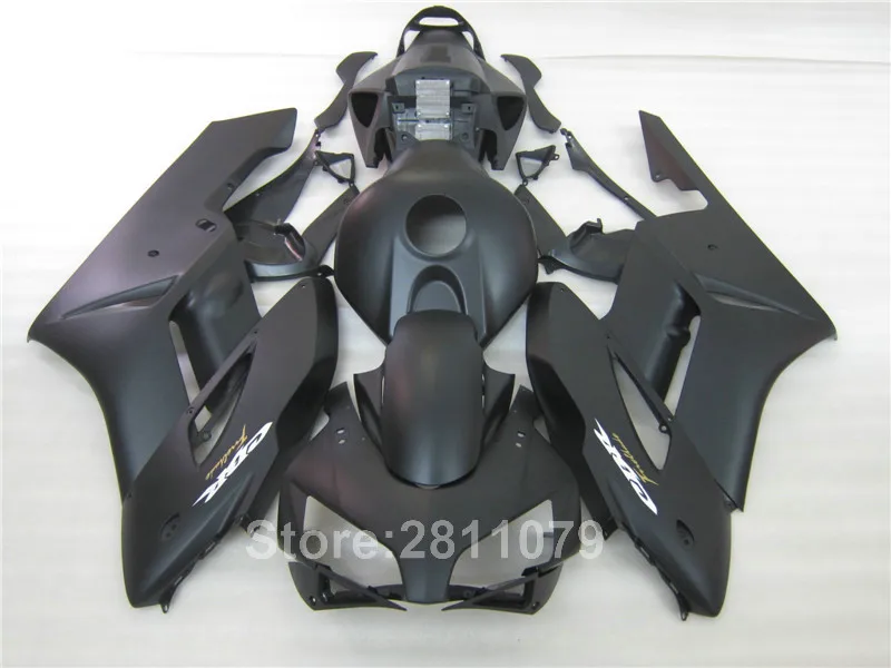 

Injection molding top selling fairing kit for Honda CBR1000RR 04 05 matte black fairings set CBR1000RR 2004 2005 GB12