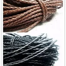 5 мм 25 ярдов вязать круглый PU шнур из искусственной кожи провода стинги веревки ювелирных изделий