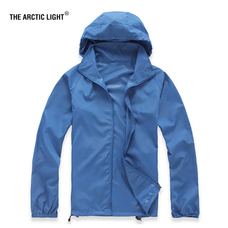 

Outdoor Men Speed Drying UV Wind Climbing Jackets Summer Ultrathin Skin Dust Coat Quick-drying Camping Windbreaker