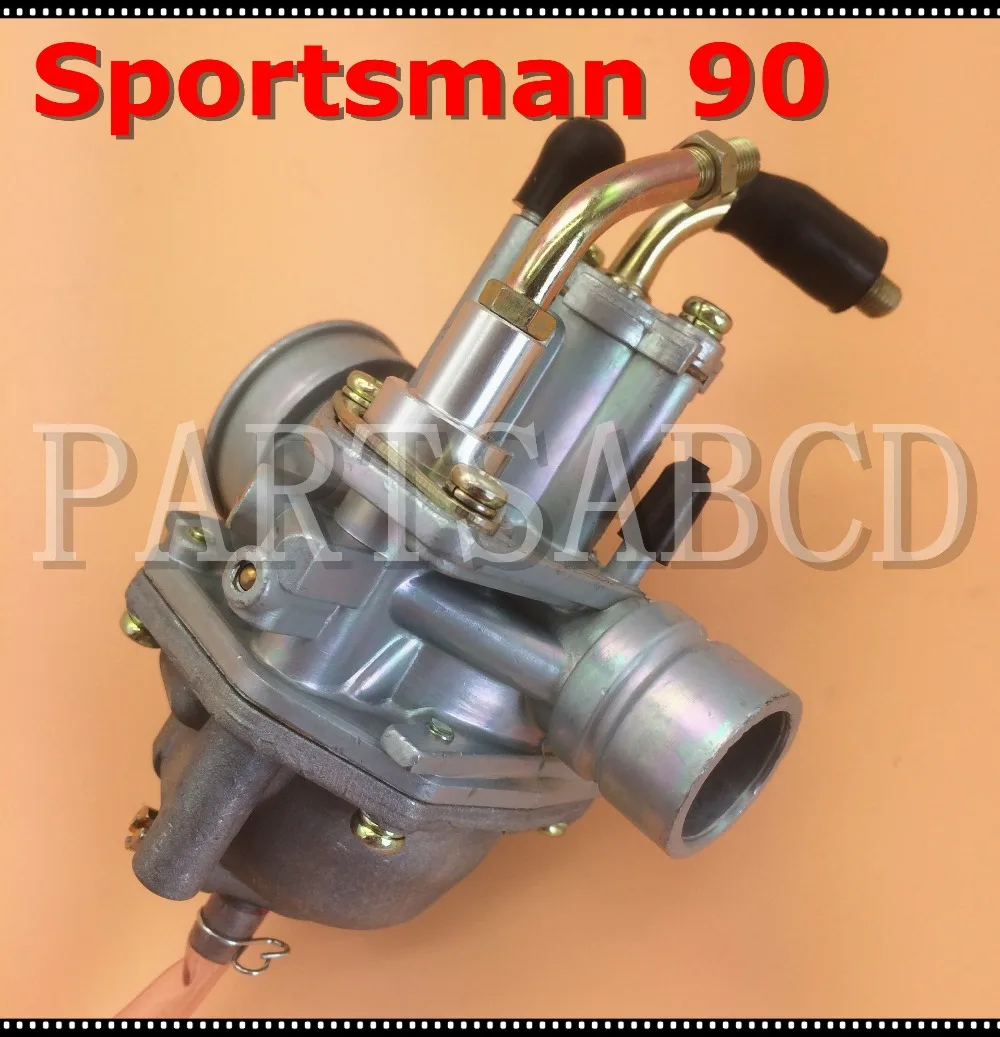 Карбюраторы для мотоциклов для POLARIS Sportsman 90 2001 2006 ATV ручной кабель дросселя 90cc carb 2 ход купить на AliExpress
