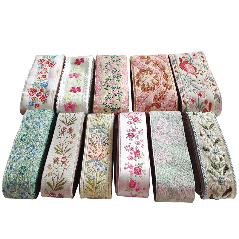 

National Wind Lace Accessories, Decorative Clothing, Embroidery Flowers