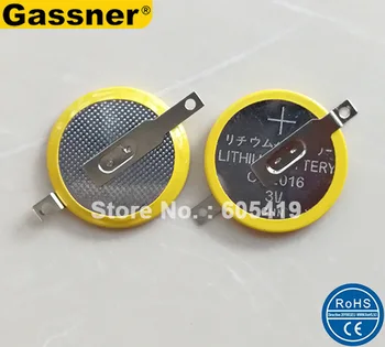 

3v CR2016 Lithium Coin Battery with Solder Tabs for Video Game PCB