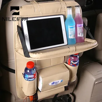 

Nile New Auto Car Seat Back Multi-Pocket Storage Bag Organizer Holder Accessories Four Color Auto Seat Back Organizer