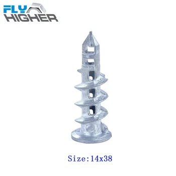 

14x38 Easy Anchor /Self-Drilling Drywall Anchor /metal speed plug 100pcs/box