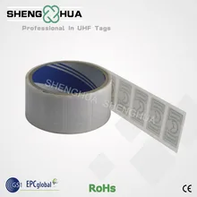 50 шт./лот для печати длинный Читающий на расстоянии до 8 м RFID наклейка метка Бумаги RFID с 512 бит памяти