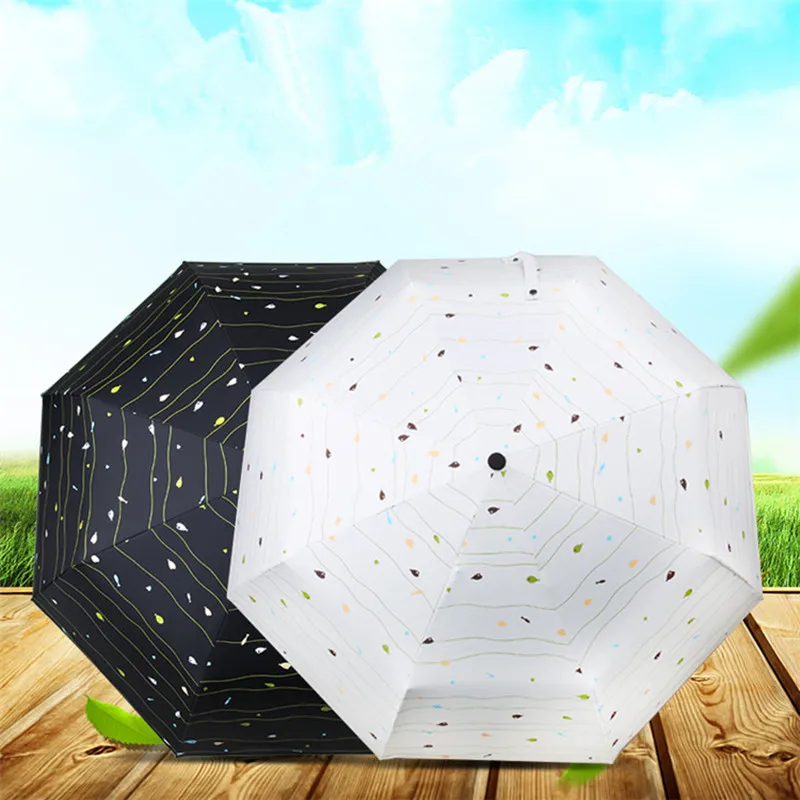 2017 New Creative Folding Umbrella Wholesale 190g Super Light Small