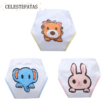 

Diapers reusable baby reusable nappies reusable panties cloth diaper washable diaper training child 4pcs/lot qdkbl017-4p
