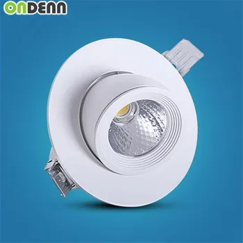 

COB LED Downlight 10W 20W 25W Ceiling Lamp Adjustable Rotatable LED Trunk Light Gimbal Gimble Direction LED Spot Light