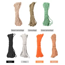 100 футов Кемпинг-параккорд Guyline палатка веревка 9 нитей кемпинг парашют шнур