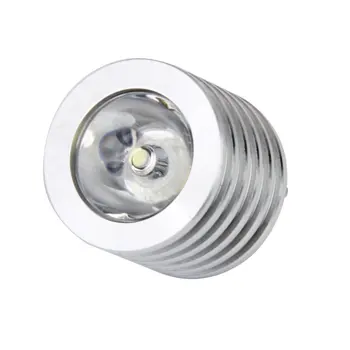 

Aluminum 3W USB LED Lamp Socket Spotlight Flashlight White Light