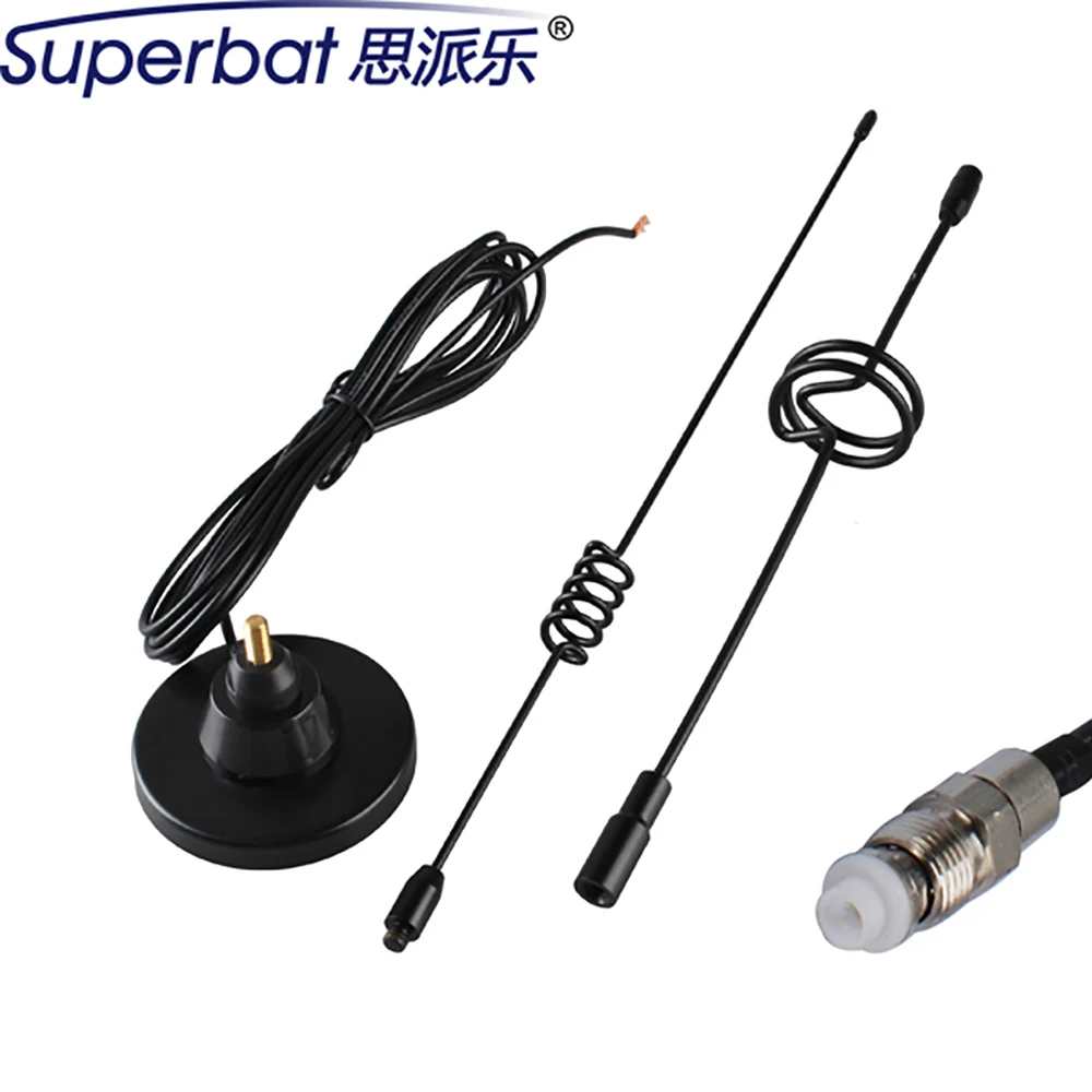 Superbat 1Set 9dbi 850/1900/900/1800/2100Mhz GSM 3G Antenna Aerial Booster FME+3G Modem Clip FME Male for Universal 3G USB Modem