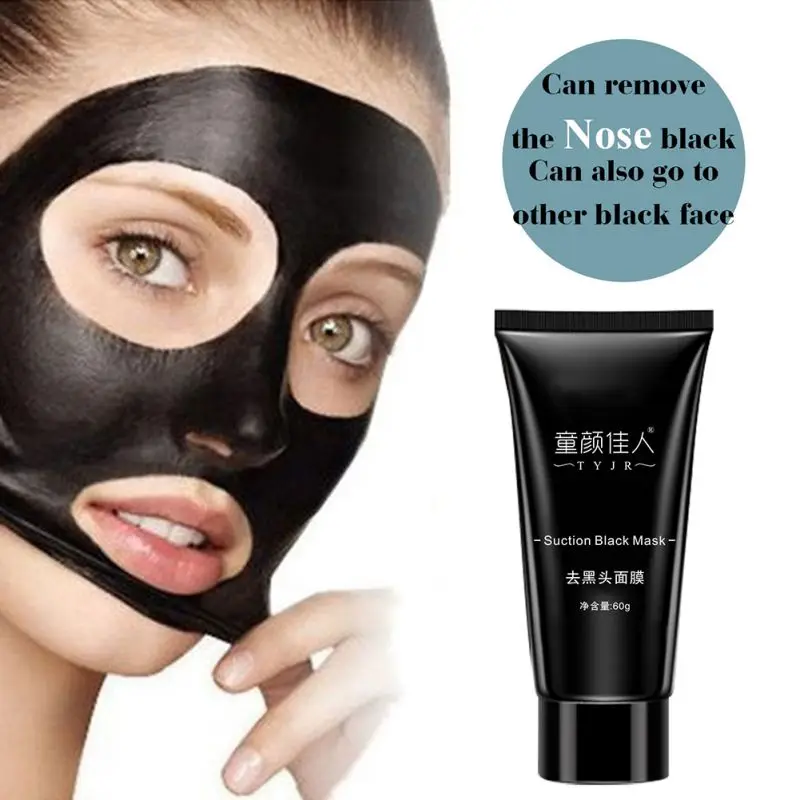 60g Face Mask Suction Black Head Peel Masks Deep Cleansing