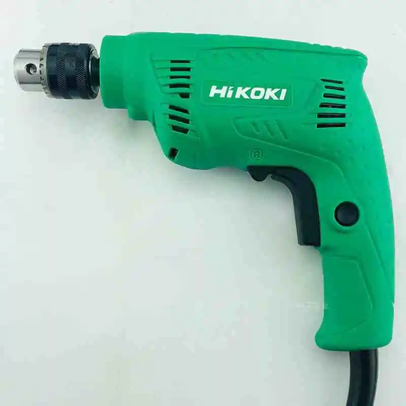 Hitachi power tool D10VST ручная электрическая дрель может регулировать скорость положительного и отрицательного поворота бытовая ручная мини-дрель carpe