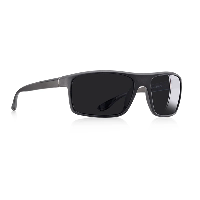 AOFLY стильные поляризованные солнцезащитные очки Для мужчин Роскошные Брендовая Дизайнерская обувь унисекс очки, подходят для вождения, солнцезащитные очки для мужчин, очки для спорта на открытом воздухе с Чехол - Lenses Color: C2Grey