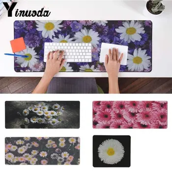 

Yinuoda Top Quality daisy flowers Laptop Gaming Mice Mousepad Size for 18x22cm 20x25cm 25x29cm 30x90cm 40x90cm