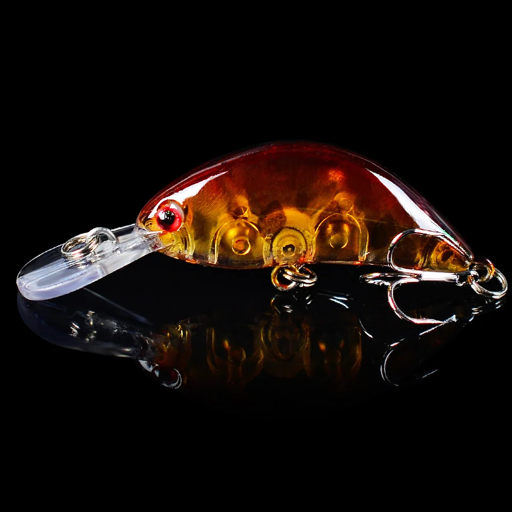 1 шт. Sunlure Bassbait 6 цветов рыболовные приманки 4 г-0,14 унций/5.5cm-2,17 рыболовные снасти с 10# BKB рыболовная приманка с крючками дизайн