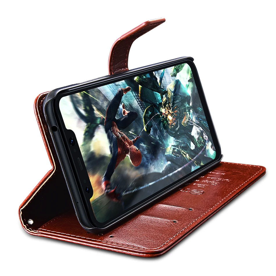 TOMKAS Pocophone F1 Case POCO F1 Global Flip Wallet With Stand Vintage Leather Silicone Back Cover Case For Xiaomi Pocophone F1 (4)