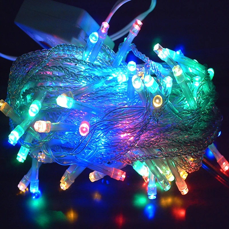 LED String Light 10M Waterproof 110V/220V 100 LED Holiday String