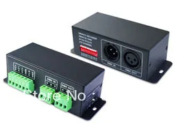 

LT-DMX-2801 DMX Decoder;DMX-SPI signal convertor, supports WS2801 WS2803 IC