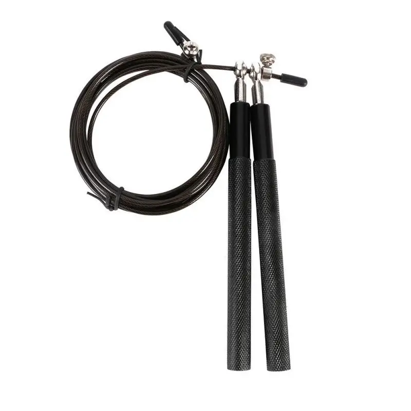 New Sport Crossfit Speed Jump Rope Ball Bearing Metal Handle Skipping Stainless Steel Cable Fitness Equipment 2018 Workout New Sport Crossfit Speed Jump Rope Ball Bearing Metal Handle Skipping Stainless Steel Cable Fitness Equipment 2018 Workout