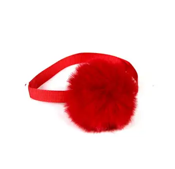 

Pet puppy Cat Dog 3color Pom Pom adjustable bow tie necklace collar bowknot necktie grooming for pet supplier decoration Costume