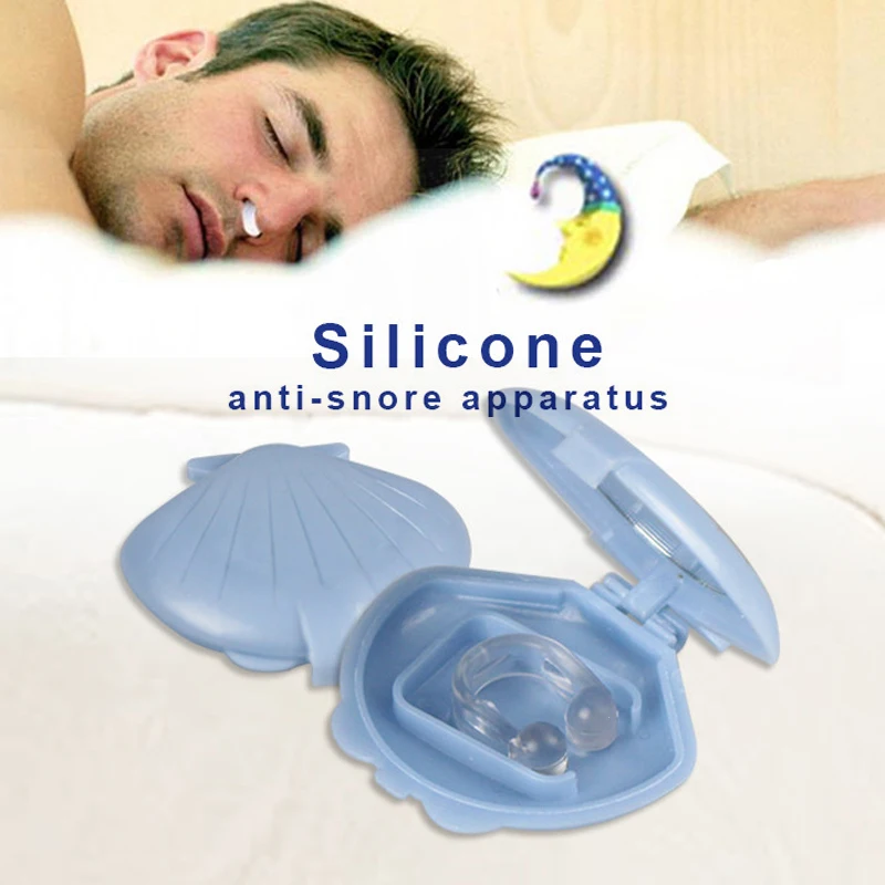 

Silicon Anti Snore Device Apnea Nasal Dilators Sleeping Aid Stopper Nose Clip Nose Breathing Air Purifier L3