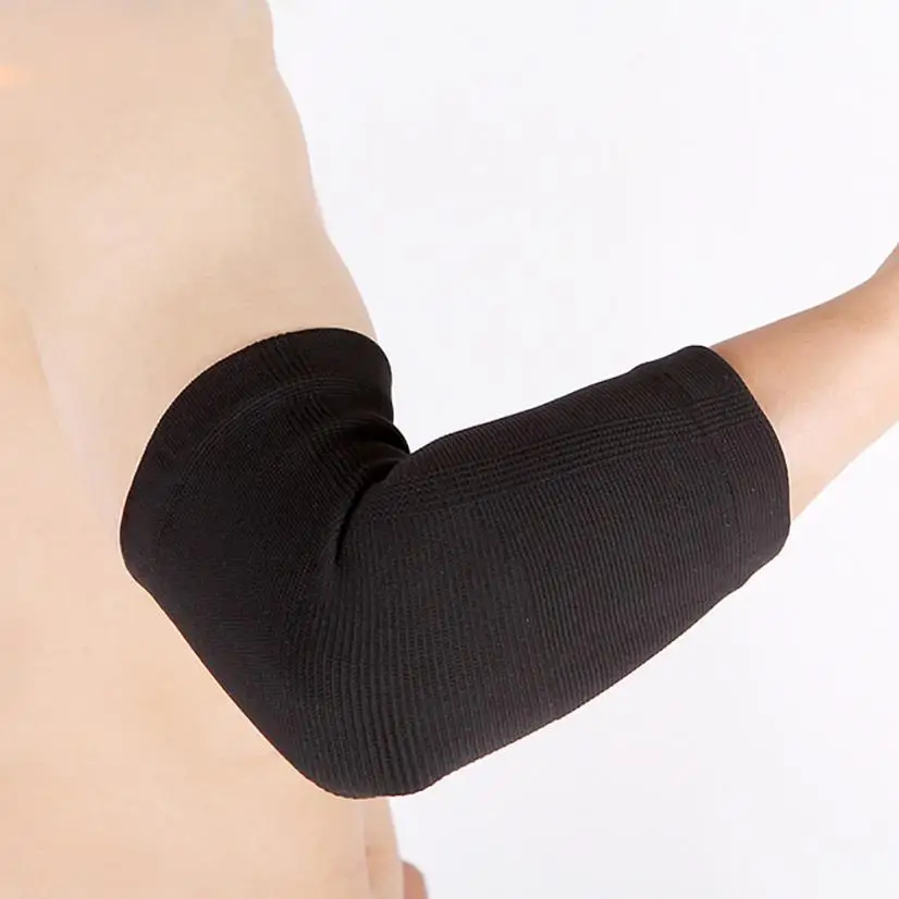 

MEN Nylon Elbow Exercise Health Care Elbow Compression Sleeve MAY31