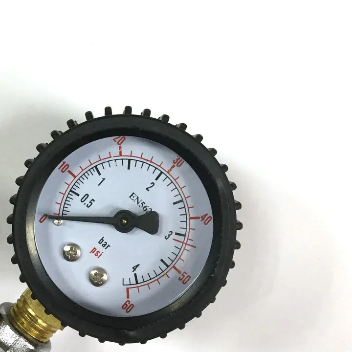 

Low Pressure Regulator Gauge, 0 ~ 4 Bar, 0 ~ 60 PSI, Right Hand Thread - 1/4"NPT, Co2 Regulator Replacement