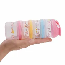 Детское безопасное питание контейнер чашка 4 слоя Дети многоразовые хранение в штабеле чашки Новорожденный ребенок портативный ящик для хранения еды