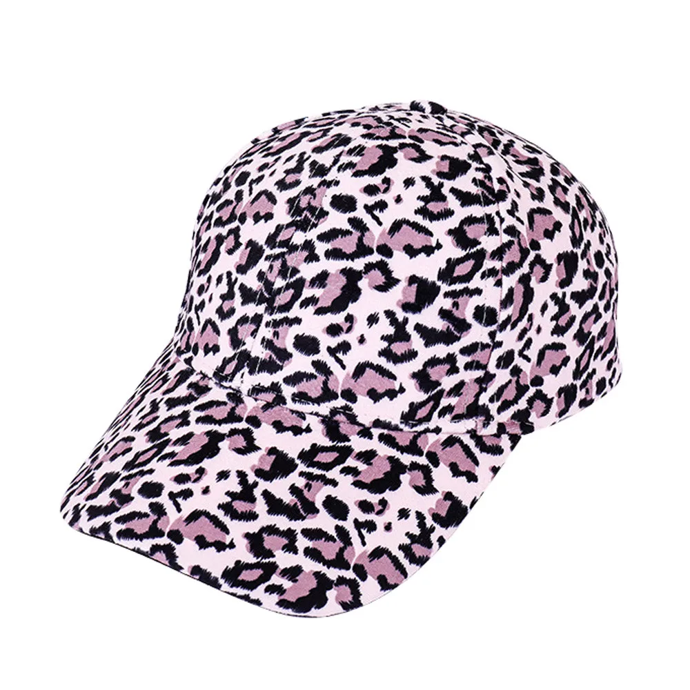Moda mujer Casual Otoño Invierno Beanie sombrero de lana estampado de leopardo sombrero hueso Masculino Moda Hombre 2018 Casquette Homme Beisbol 10