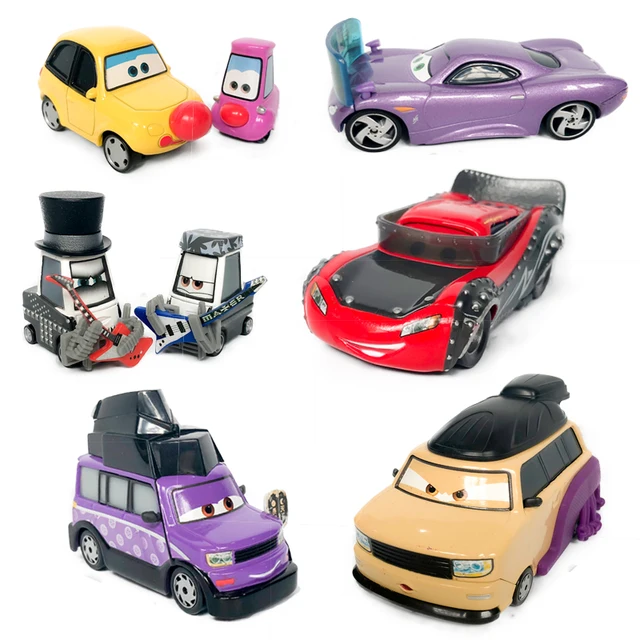 Cheap No.188-203 Disney Pixar Cars 3 2 1 METAL Diecast Cars Disney Rare McQueen Sall 1:55 Diecast kid toys for Children Boys Car Gift