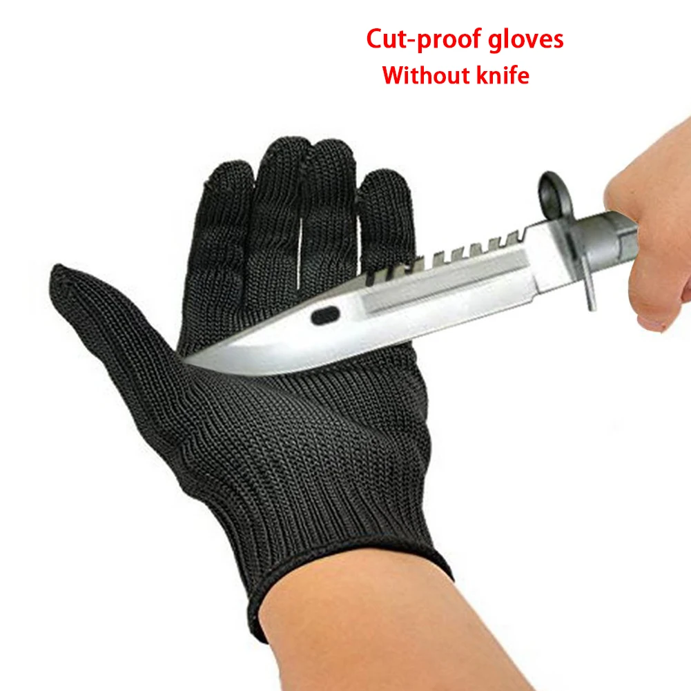 

Unisex Outdoor Wire Mesh Kitchen Construction Cut Resistant Anti Static Durable Safety Work Gloves Hand Protection Repair