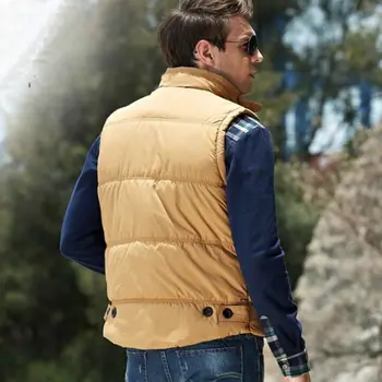 

Winter Outerwear Vest Men Leisure Coats Men Thicked Warmth Cotton Vests keep Warm Coat Spring Autumn Waistcoat Mens Tops XXXXL