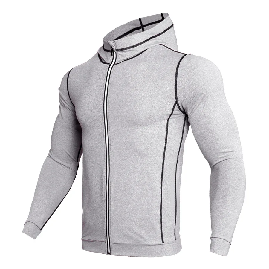New Men Running Training Exercise Hoodies Sportwear Man Sport