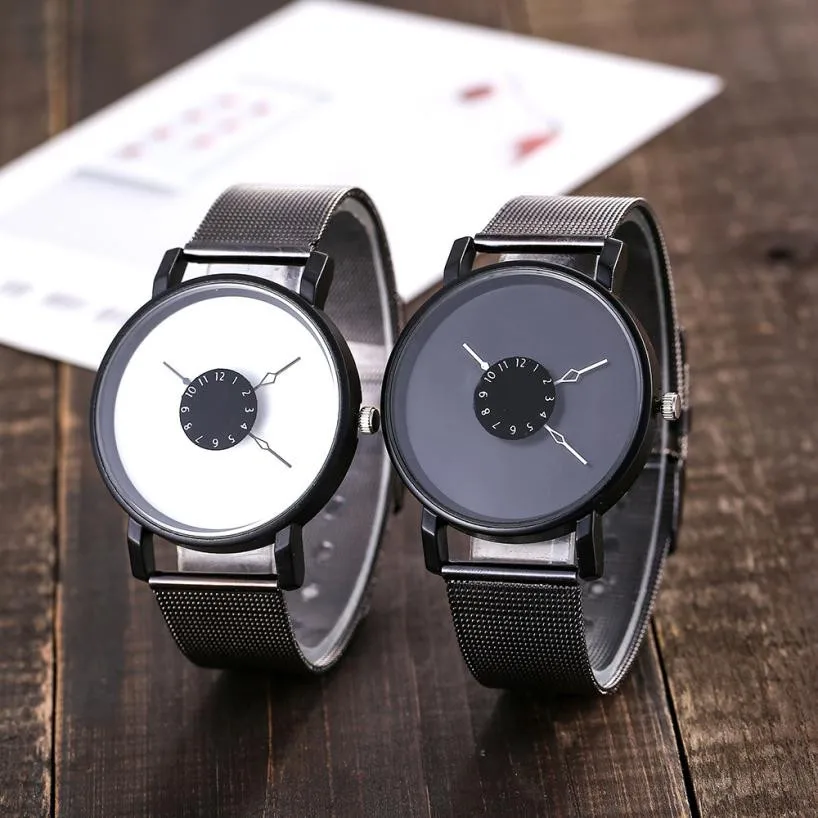 

Newv Strap Watch Analog Wrist Watch vansvar Casual Quartz Stainless Steel Band
