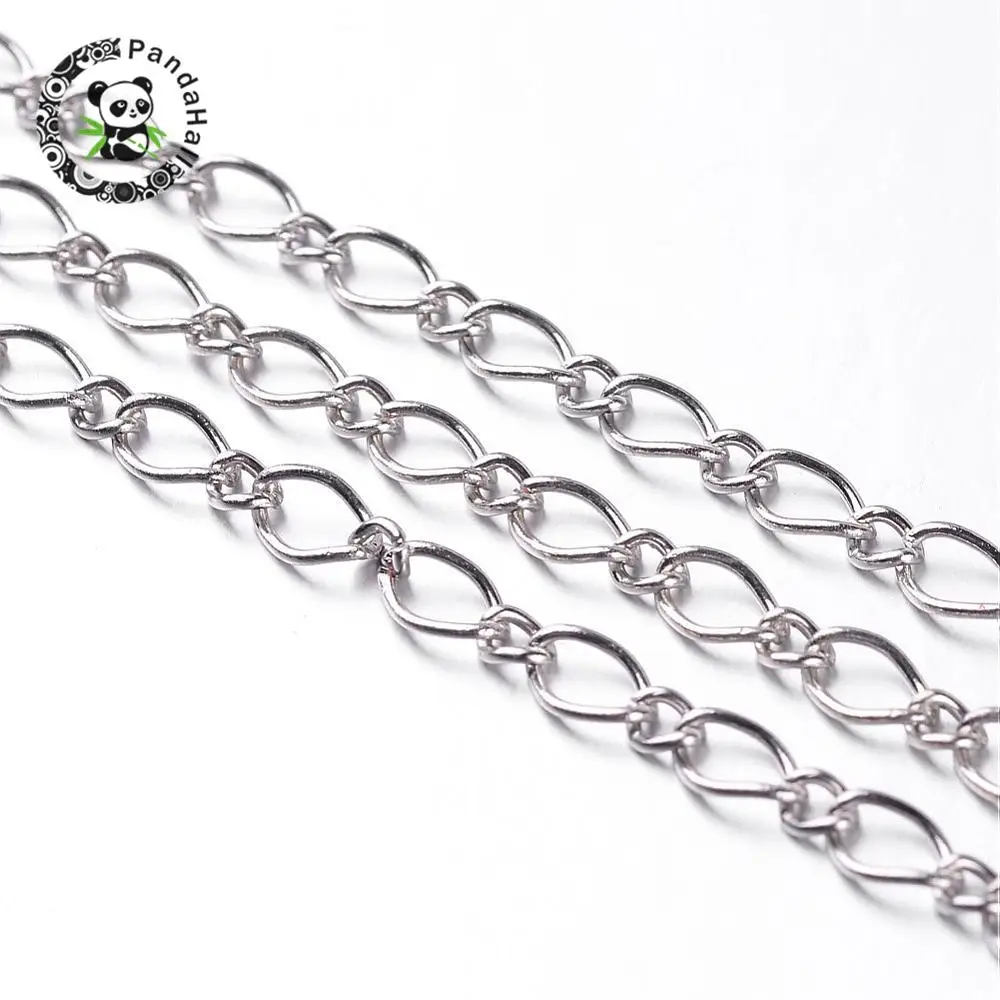 nickel free iron handmade chains figaro chains mother son chains, Metal