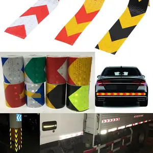 Sticker Adhesive-Tape Arrow Truck Reflective Motorcycle Warning Caution Safety for Car-Styling Sticker Adhesive-Tape Arrow Truck Reflective Motorcycle Warning Caution Safety for Car-Styling