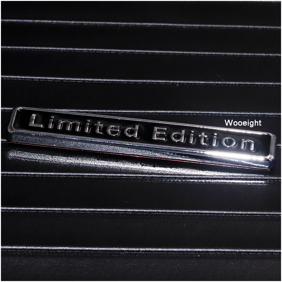 Wooeight 3D Metal Chrome Limited Edition Auto Car Sticker Badge Decal Emblem for Audi Suzuki Honda Kawasaki HARLEY Motorcycle (4)