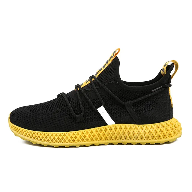 X brand hot sale casual 2019 men walk high shoes Flyknit sneakers light